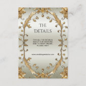 黄金華美花囲いカード エンクロージャーカード (正面)