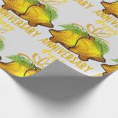 黄金記念日 ラッピングペーパー (角)