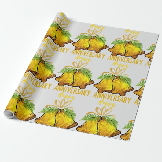 黄金記念日 ラッピングペーパー (アンロールド)
