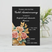 黄金記念日 招待状 (スタンド正面)