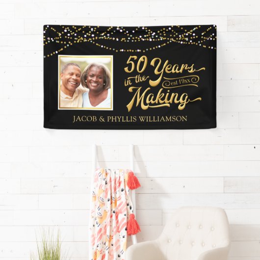 黄金記念日 | 50年の撮影 横断幕 (インサイチュ)