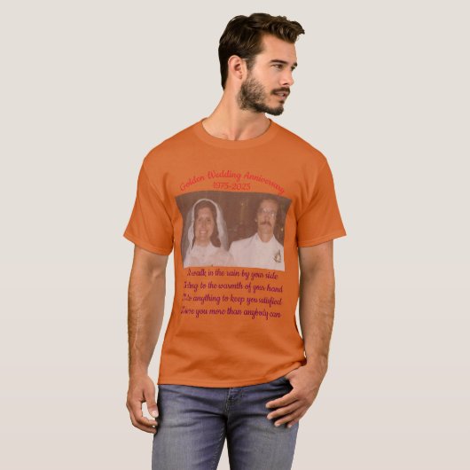 黄金記念日 Tシャツ (正面フル)