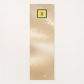黄金輝くの砂 ヨガマット (正面)