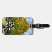 黄金銀杏の木 ラゲッジタグ (正面横)