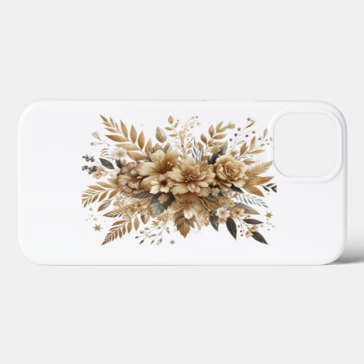 黄金開花 Case-Mate iPhoneケース (裏面 (横))