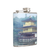 黄金閣に霧 - 京都, 日本, アジア フラスク (右)