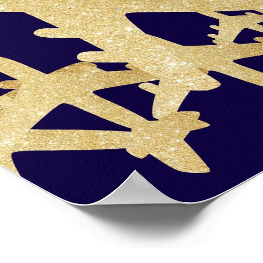 黄金飛行機 ポスター (角)