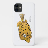 黄金魚の漫画イラストレーション Case-Mate iPhoneケース (裏面)