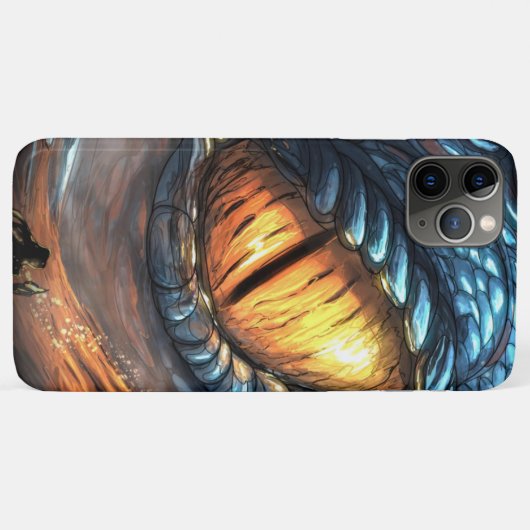 黄金龍の目 Case-Mate iPhoneケース (裏面(横))