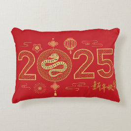 黄金2025中国の年吉祥如意蛇の年 アクセントクッション