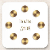 黄金3D要素 コースター (正面)