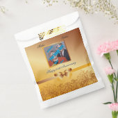 黄金50周年記念結婚写真テンプレート フェイバーバッグ (封をした状態)