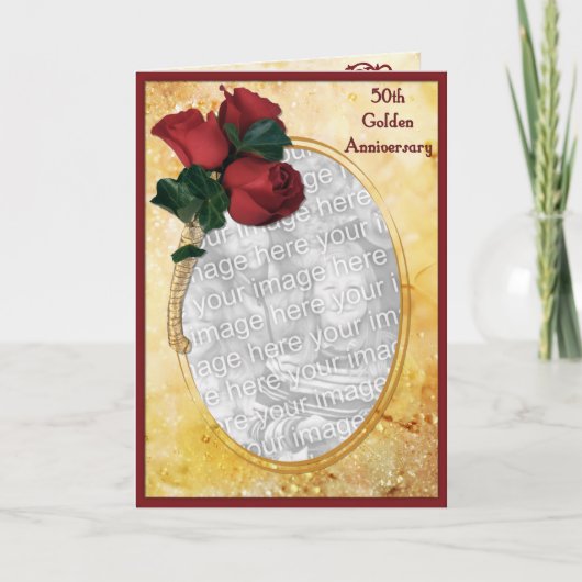 黄金50周年 カード (正面)