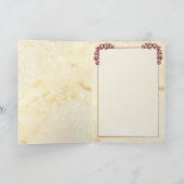 黄金50周年 カード (内部)