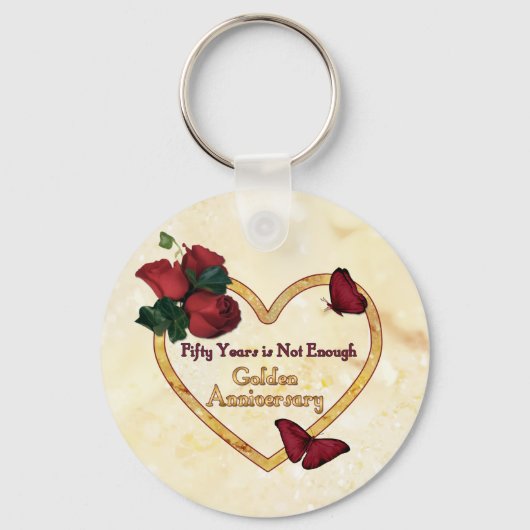 黄金50周年 キーホルダー (正面)