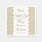 黄金50周年 スタンダードカクテルナプキン (正面)