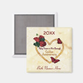 黄金50周年 マグネット (正面/裏面)