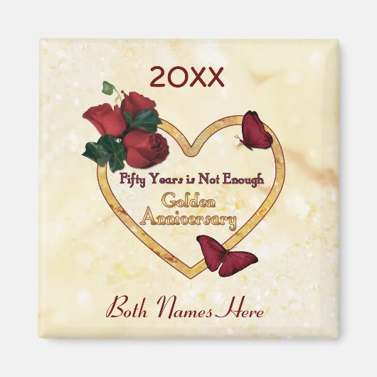 黄金50周年 マグネット (正面)