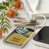 黄金 –  キーホルダー (正面右)