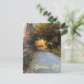 黄金。コロラド州 シーズンポストカード (スタンド正面)