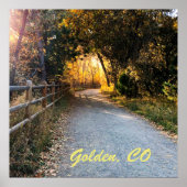 黄金。コロラド州 ポスター (正面)