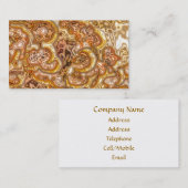 黄金 名刺 (正面/裏面)
