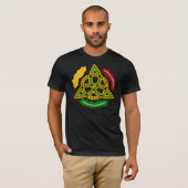 黄金、赤、緑 Tシャツ (正面フル)