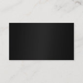 黄金/黒 名刺 (裏面)