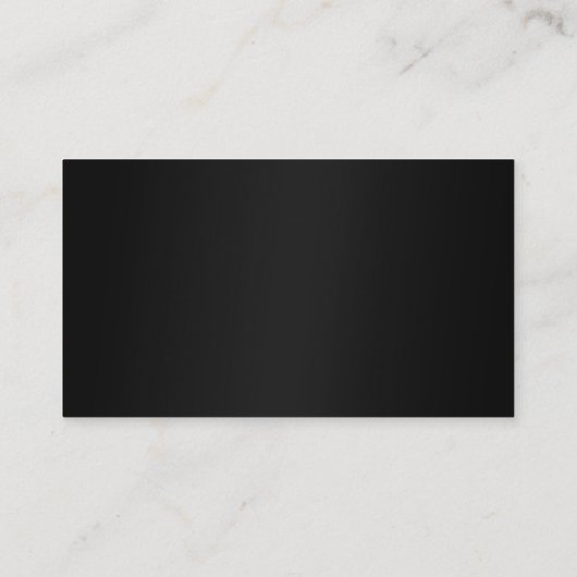 黄金/黒 名刺 (裏面)