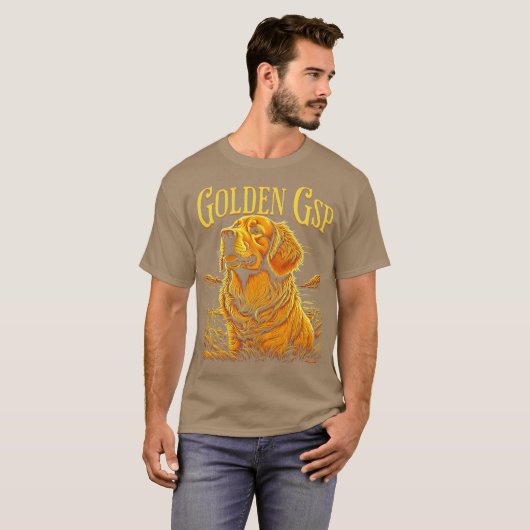 黄金GSP Tシャツ (正面フル)