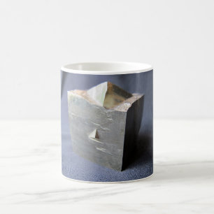 黄鉄鉱の水晶 コーヒーマグカップ