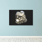 黄鉄鉱の結晶，ペルー，南米 キャンバスプリント (インサイチュ (ウッドフロア))