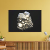 黄鉄鉱の結晶，ペルー，南米 キャンバスプリント (インサイチュ (リビング))