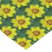 黄銅色共生花模様 テーブルクロス (アングル)