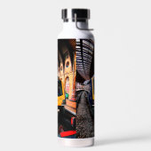 黄青の列車はヨーク駅 ウォーターボトル (左面)