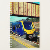 黄青の列車 プランナー手帳 (正面)