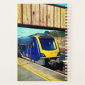 黄青の列車 プランナー手帳 (裏面)