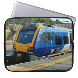 黄青の列車 ラップトップスリーブ