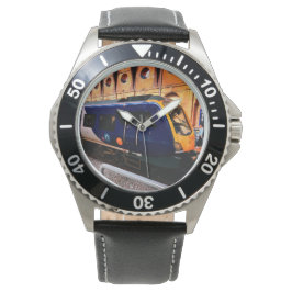 黄青の列車 腕時計