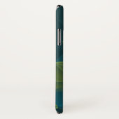 黄青の抽象芸術角錐パターン Case-Mate iPhoneケース (裏面/右)