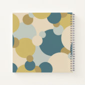 黄青色レシピ書 ノートブック (裏面)