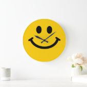 黄顔 ラージ壁時計 (ホーム)