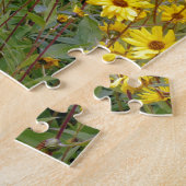 黄鮮やか花畑 ジグソーパズル (側面)