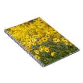 黄鮮やか花畑 ノートブック (右側)