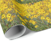 黄鮮やか花畑 ラッピングペーパー (ロールコーナー)