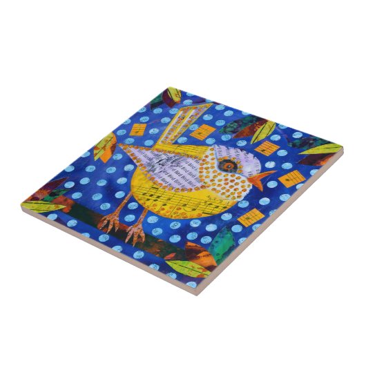 黄鳥 タイル (側面)