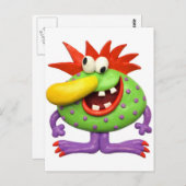 黄鼻の怪物 ポストカード (正面/裏面)
