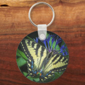 黄（昆虫）オオカバマダラ、モナーク キーホルダー (正面)