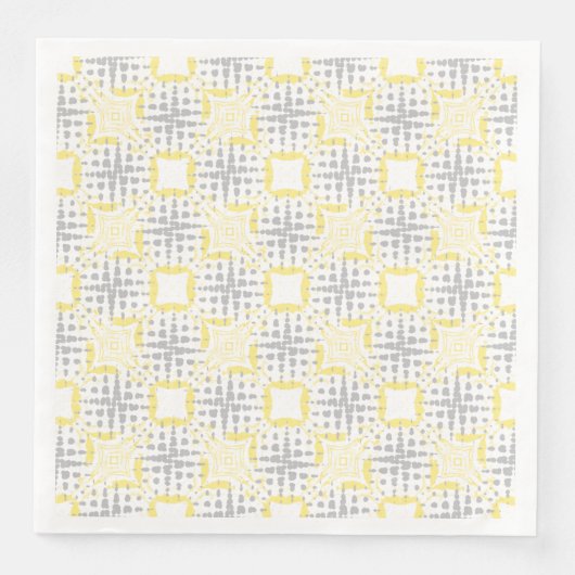 黄、灰色、および白の地震波パターン (正面)