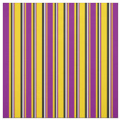 黄、紫、淡いシアン、黒の色 ファブリック (見本)